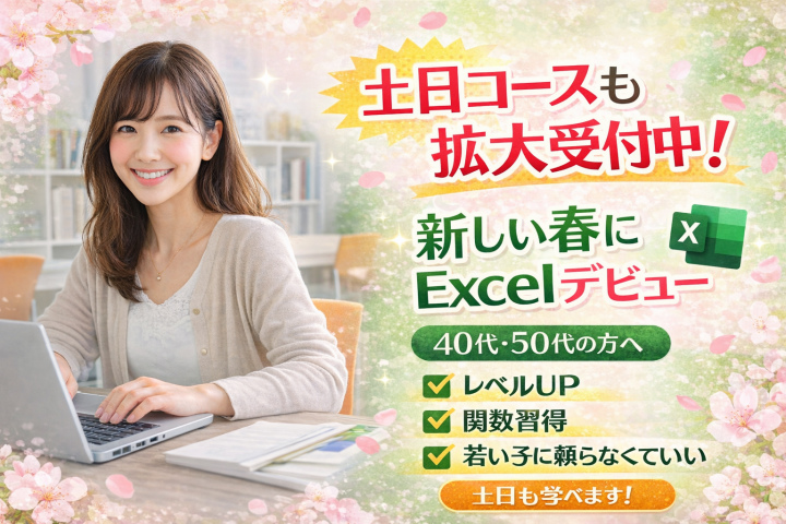 パソコン教室加古川excel資格転職